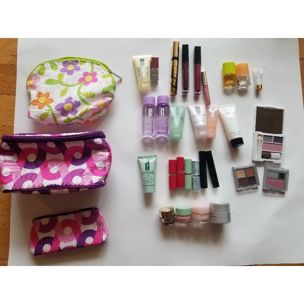 30 piece lot NEW Clinique & Estee Lauder cosmetics